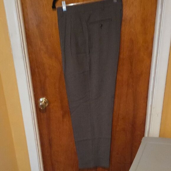 Savane Gray Dress Pants Straight Leg - Picture 4 of 5